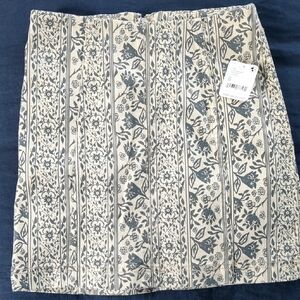 Free People Blue and White Floral Mini Skirt
